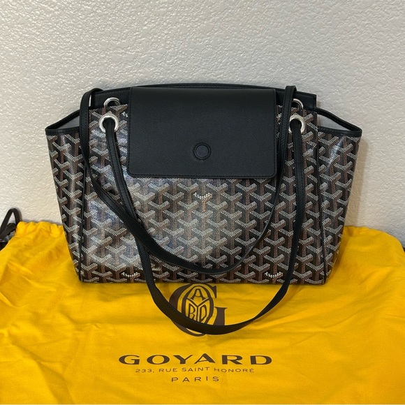 Goyard Rouette Souple Bag PM Noir Women Shoulder Crossbody Bag Good Condition - Picture 2 of 16